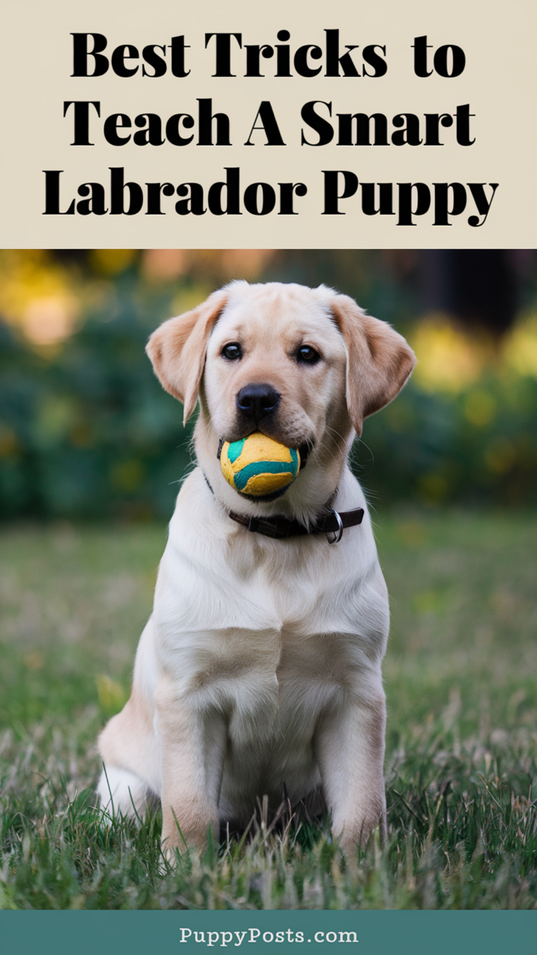 Best Tricks To Teach A Smart Labrador Puppy Best Tricks To Teach A Smart Labrador Puppy