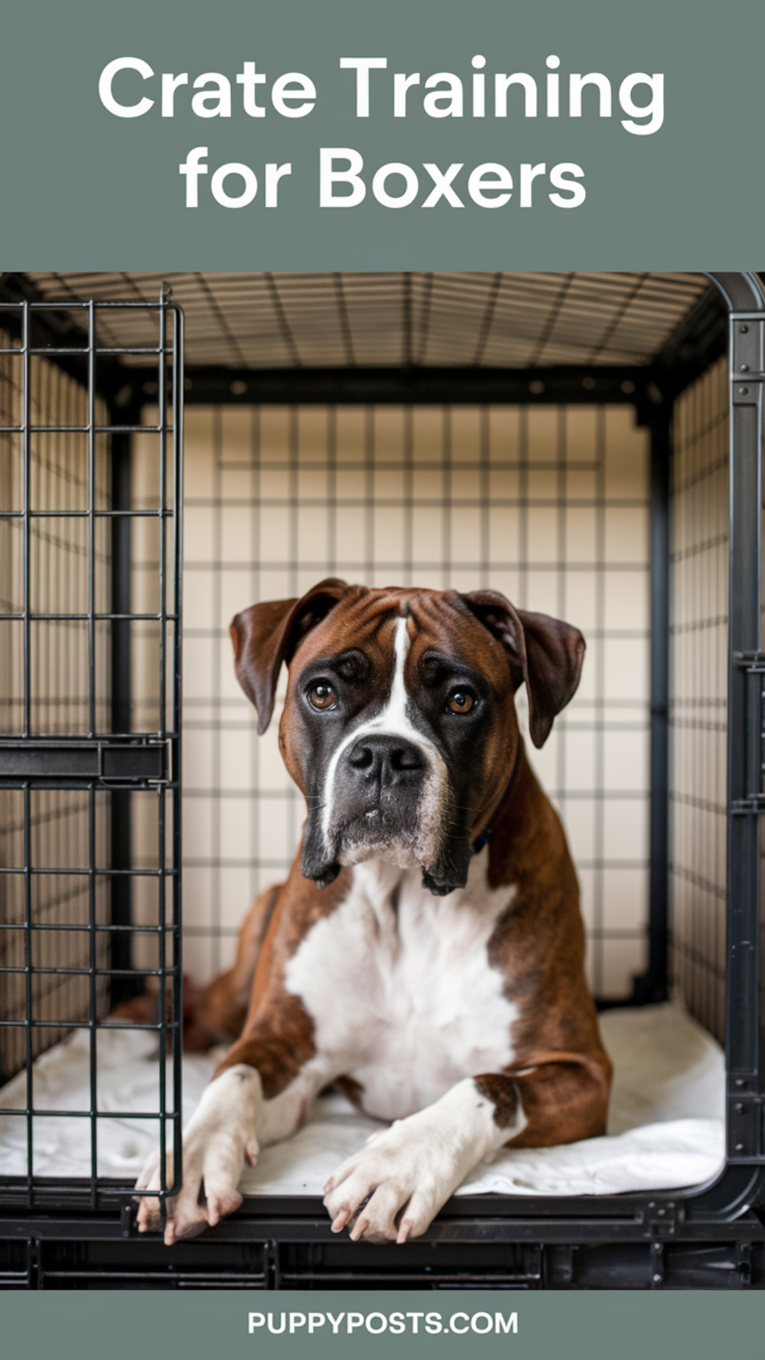 Crate Training For Boxers Crate Training For Boxers