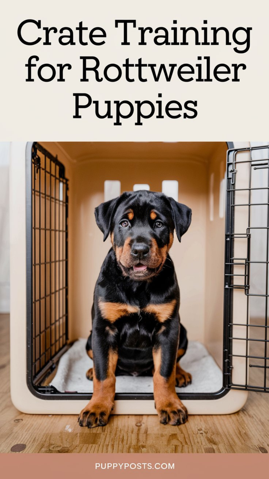 Crate training for Rottweiler puppies Crate training for Rottweiler puppies