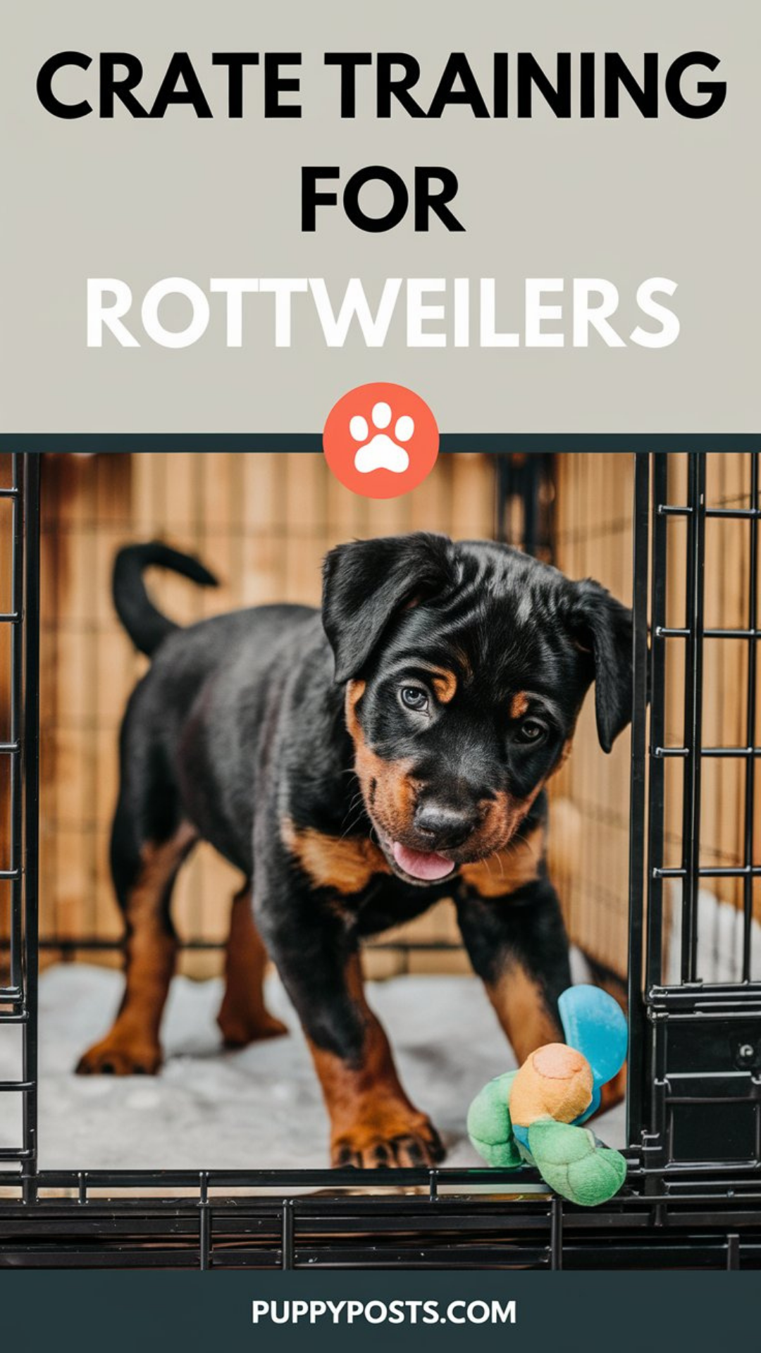 Crate training for Rottweilers Crate training for Rottweilers