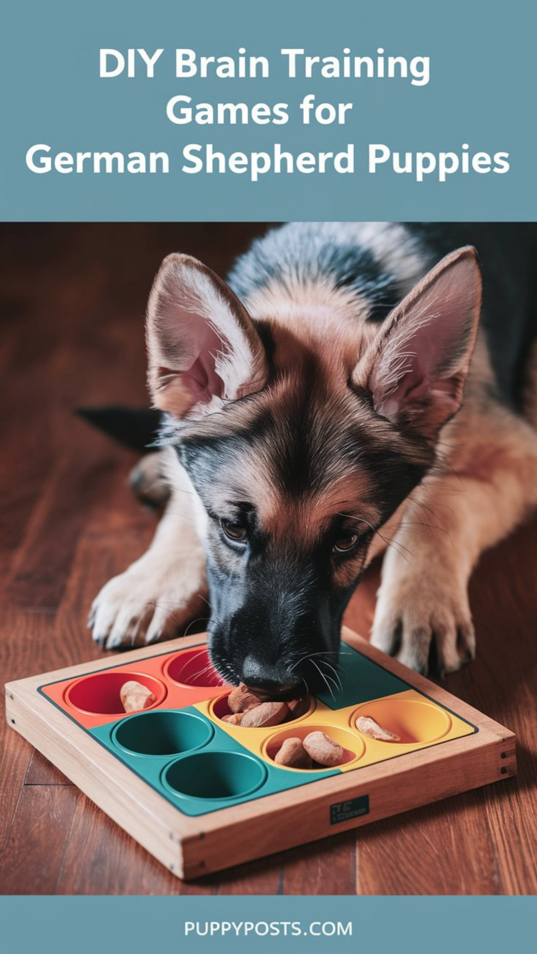 DIY brain training games for German Shepherd puppies DIY brain training games for German Shepherd puppies