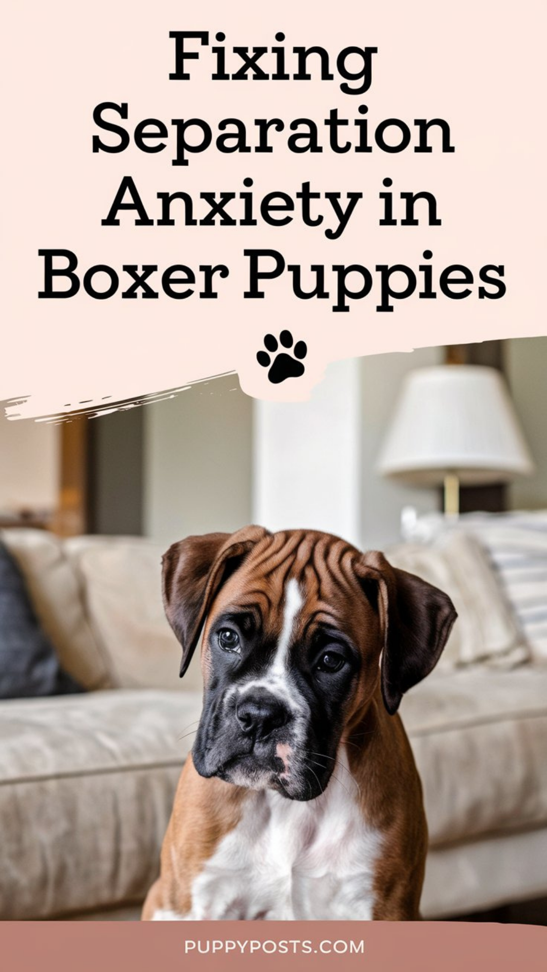 Fixing separation anxiety in Boxer puppies Fixing separation anxiety in Boxer puppies