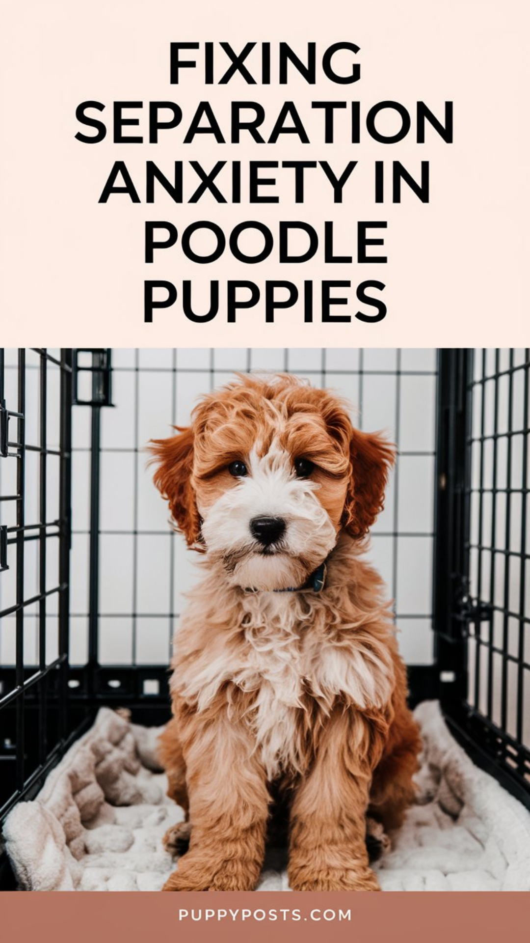 Fixing separation anxiety in Poodle puppies