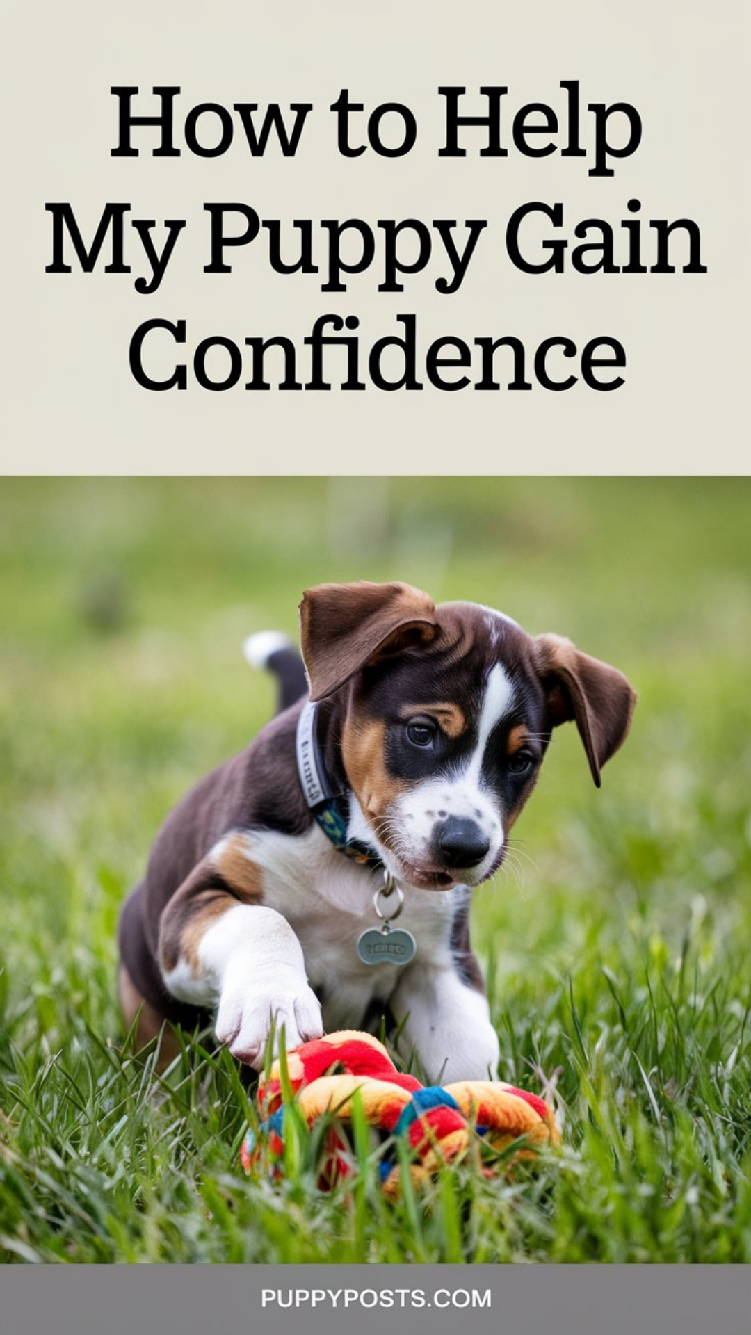 How to help my puppy gain confidence How to help my puppy gain confidence