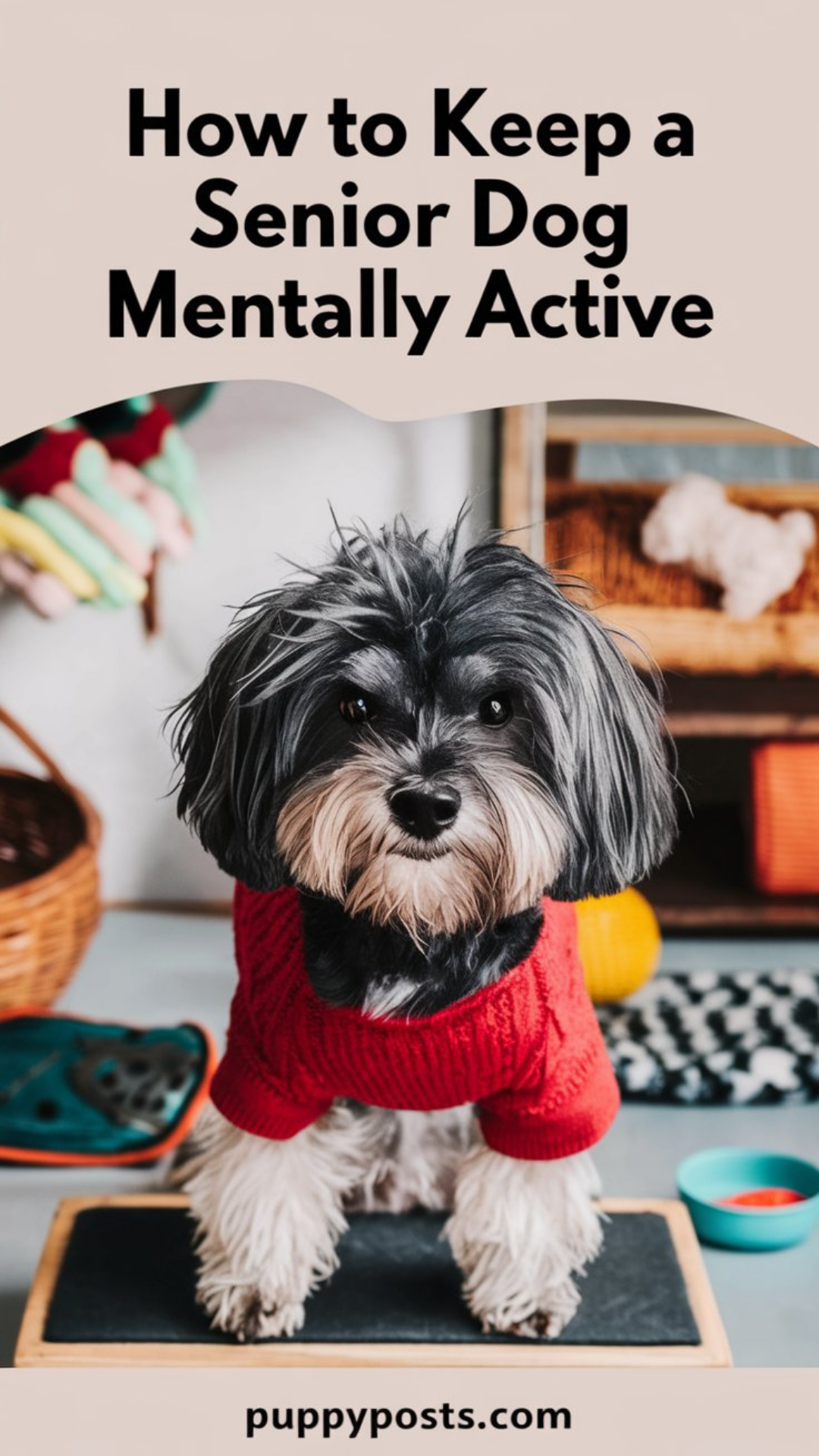 How to keep a senior dog mentally active How to keep a senior dog mentally active