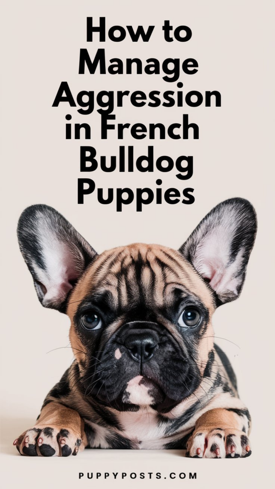 How to manage aggression in French Bulldog puppies How to manage aggression in French Bulldog puppies