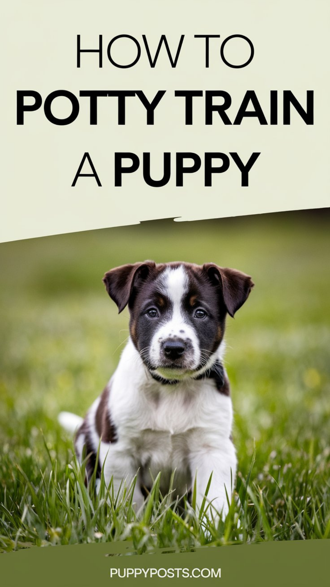 How to potty train a puppy How to potty train a puppy