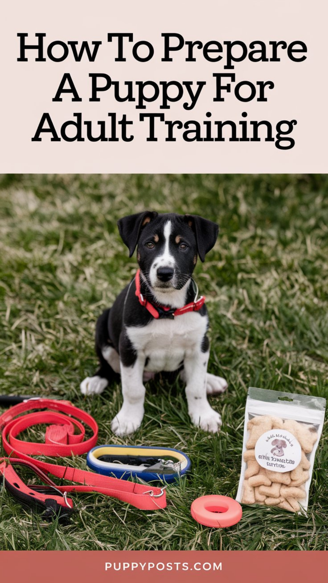 How to prepare a puppy for adult training How to prepare a puppy for adult training