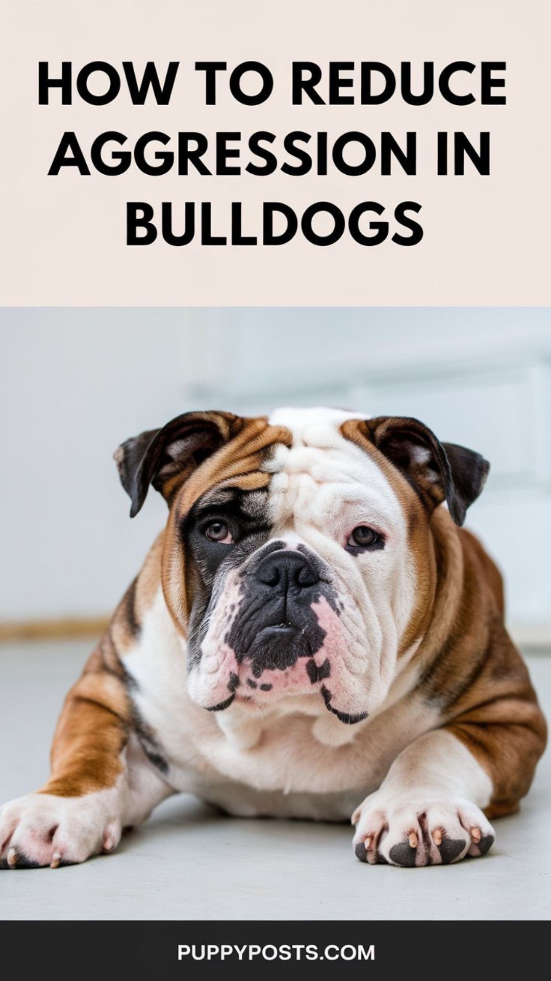 How to reduce aggression in Bulldogs How to reduce aggression in Bulldogs