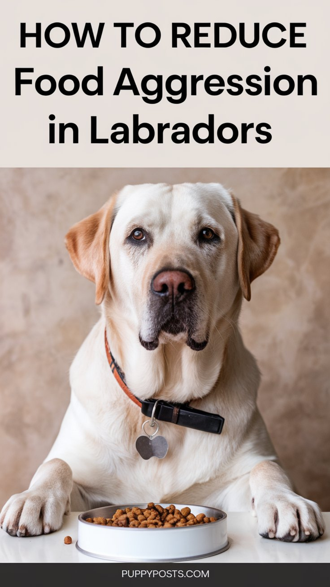 How to reduce food aggression in Labradors How to reduce food aggression in Labradors