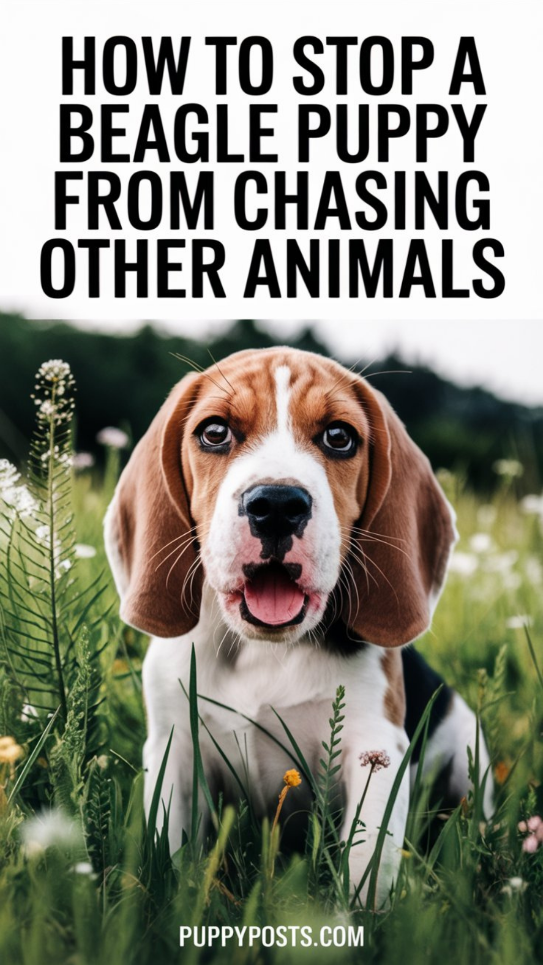 How to stop a Beagle puppy from chasing other animals How to stop a Beagle puppy from chasing other animals