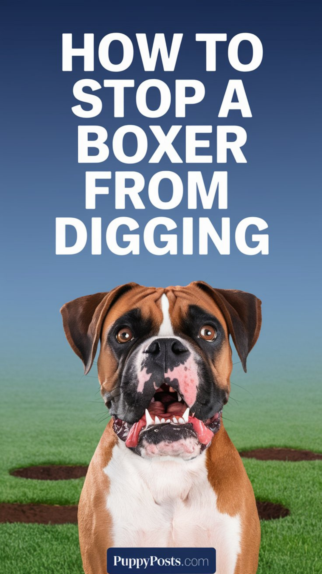 How to stop a Boxer from digging How to stop a Boxer from digging