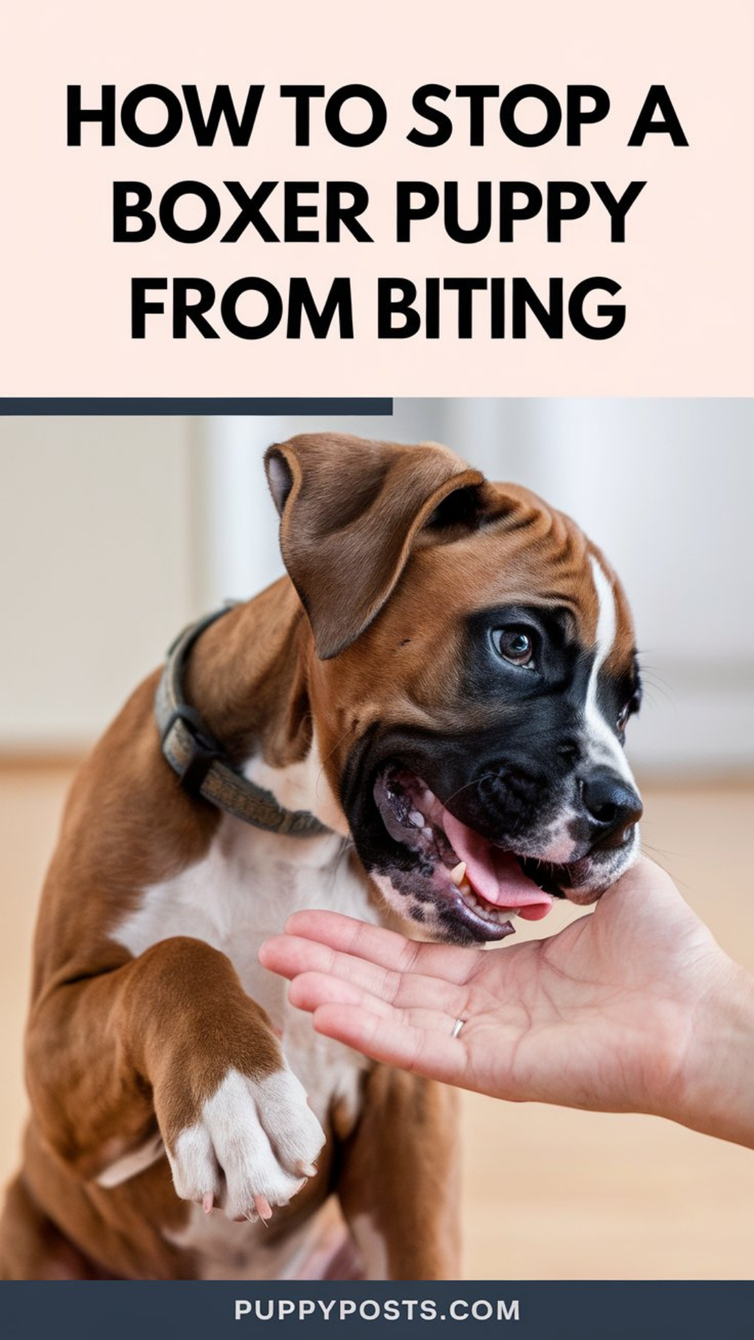 How to stop a Boxer puppy from biting How to stop a Boxer puppy from biting