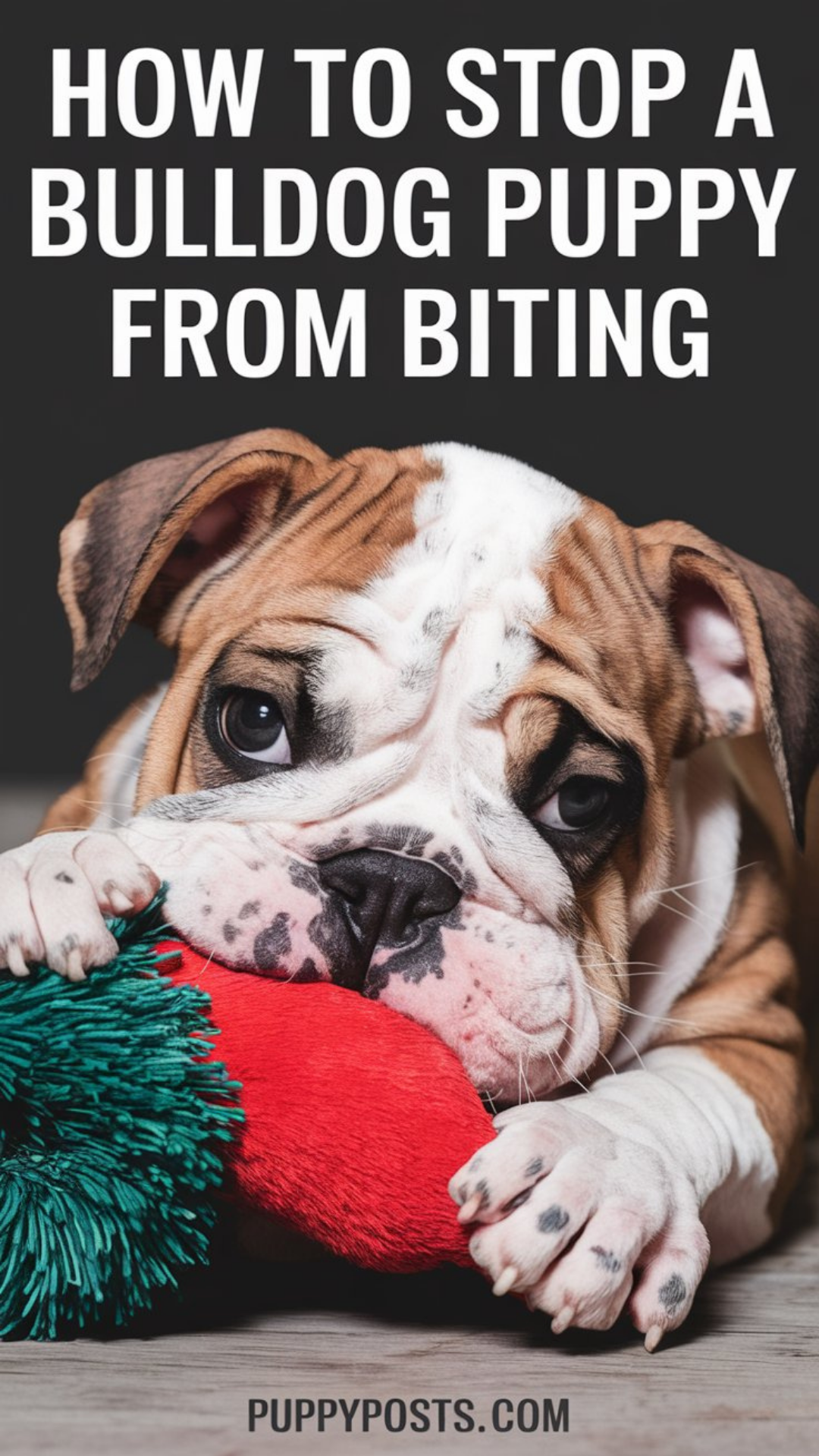 How to stop a Bulldog puppy from biting How to stop a Bulldog puppy from biting